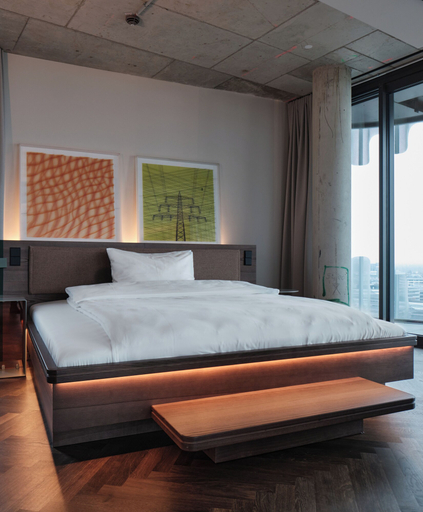 Bedroom 4, The Zipper Hotel & Apartments, Düsseldorf