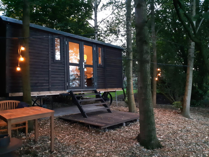 Tiny House met sauna, vrij uitzicht, midden in de natuur, Steenderen