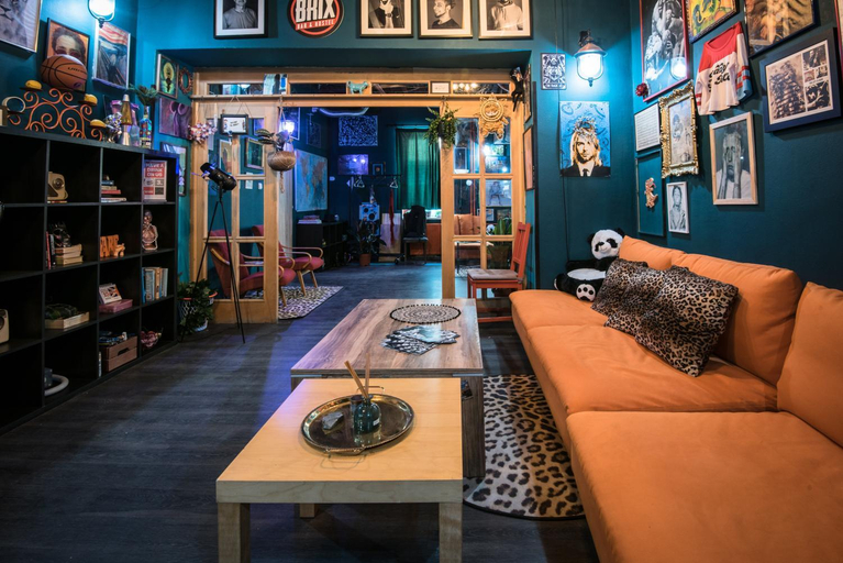 Public Area 2, Brix Hostel, Praha 8