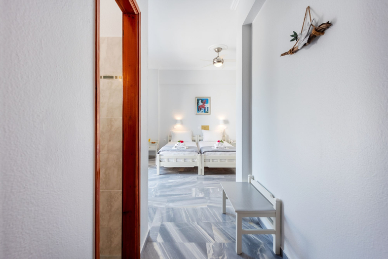 Bedroom 4, Irene Hotel - Beachfront, South Aegean