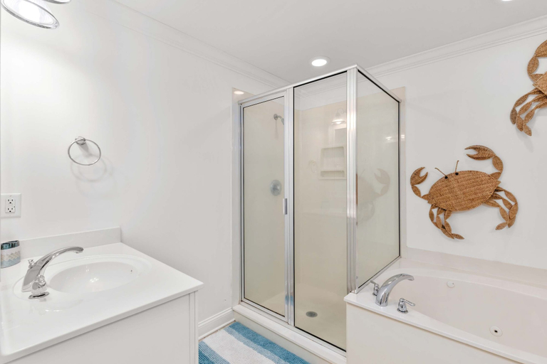 Bathroom 4, Brass Rail Tybee Vacation Rentals, Chatham