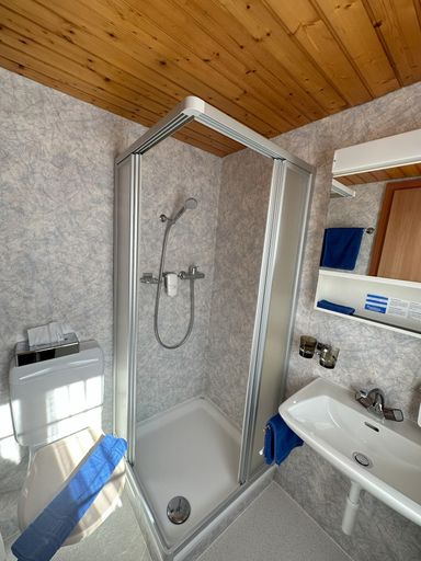Bathroom 3, Jägerheim, Goms