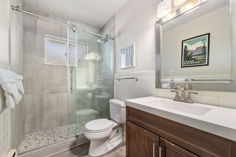 Bathroom 4, Azure Suite Walkable Old Town Condo w/ Park View, Larimer