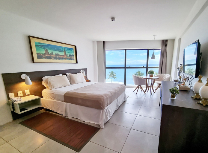 Bedroom 3, Flat Frente Mar R608, Maceió (capital)