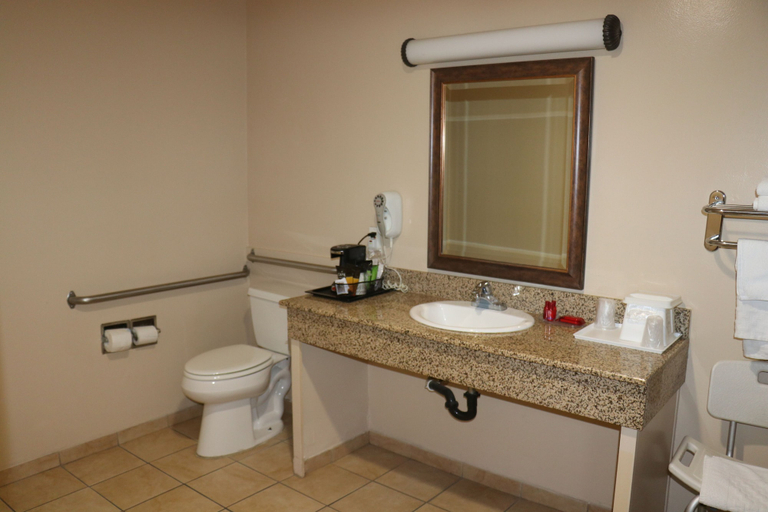 Bathroom 3, Empire Inn, San Bernardino
