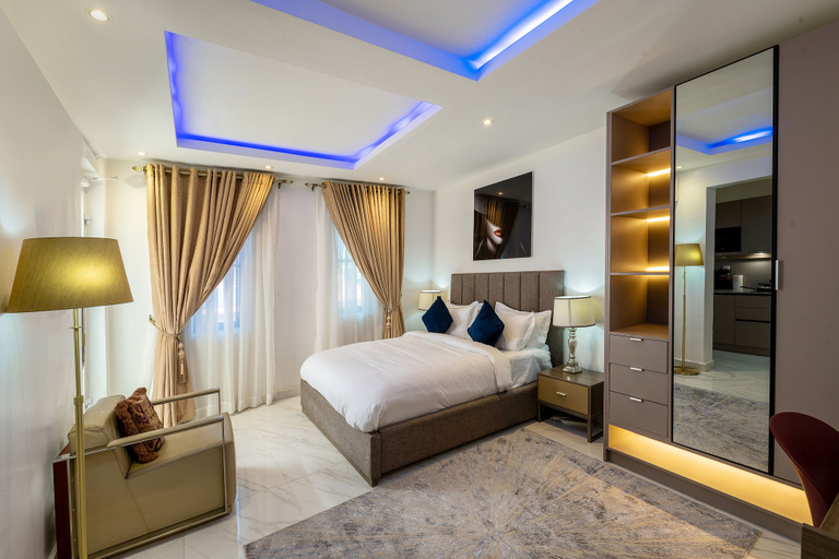 Bedroom 2, The Muse By LVG, Eti-Osa