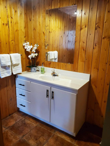 Bathroom 3, Rocky Mountain Escape - Log Cabins & AuroraSphere Glamping Dome - Rock Lake, Division No. 14