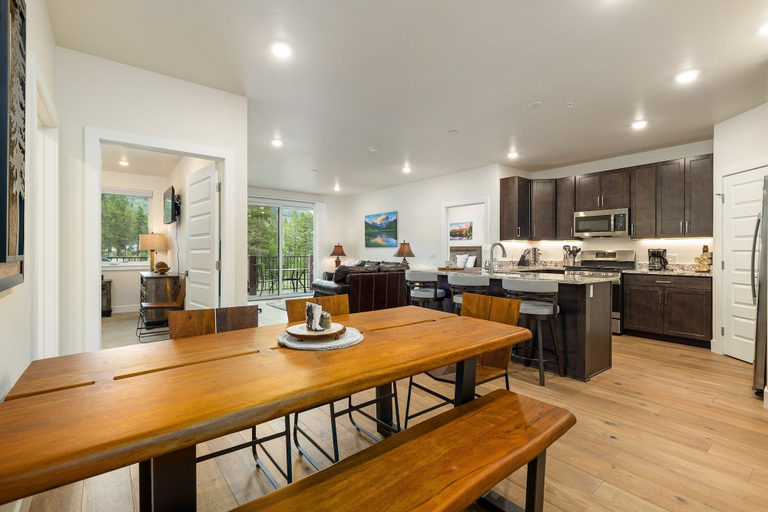 Dining 3, 202 Clearwater Lofts 2 Bedroom Condo by RedAwning, Summit
