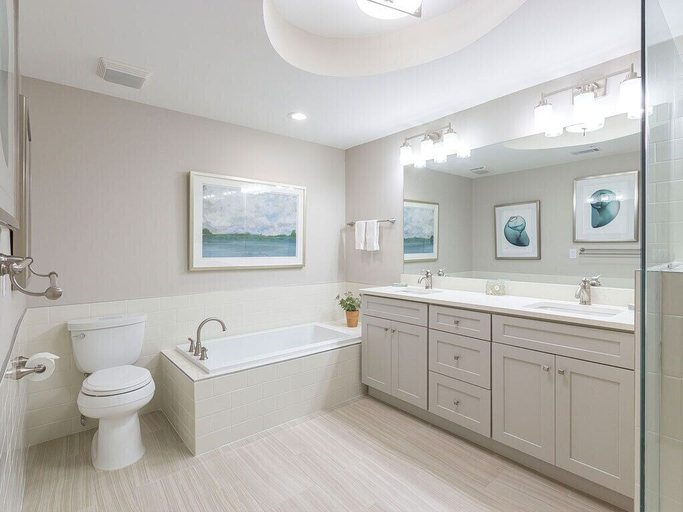 Bathroom 3, Ocean Song by Tybee Vacation Rentals, Chatham