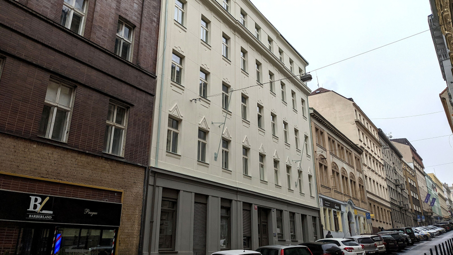 Exterior & Views 2, Black & White Apartment by Wenceslas Sq., Praha 1