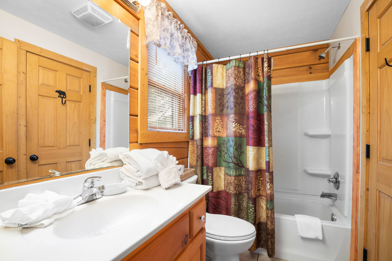 Bathroom 3, Cookies Cabin, Sevier
