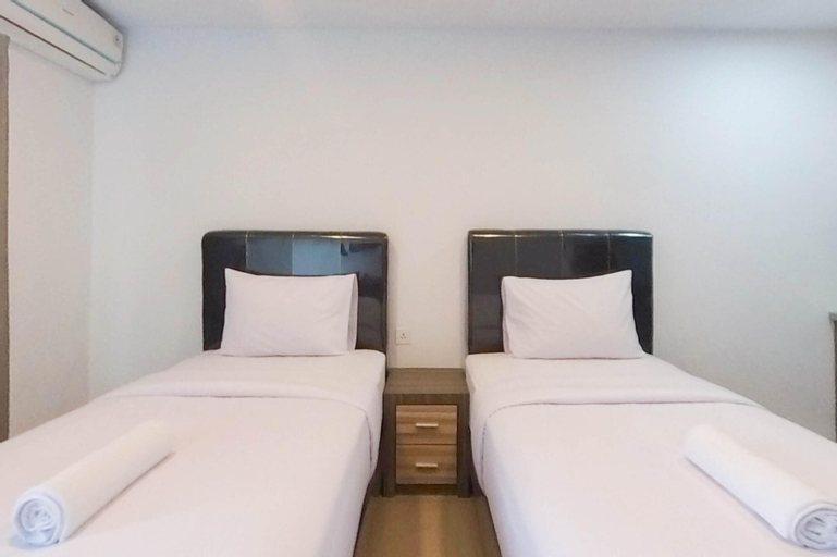 Bedroom 1, Homey And Simply Studio At 28Th Floor De Prima Apartment, Medan