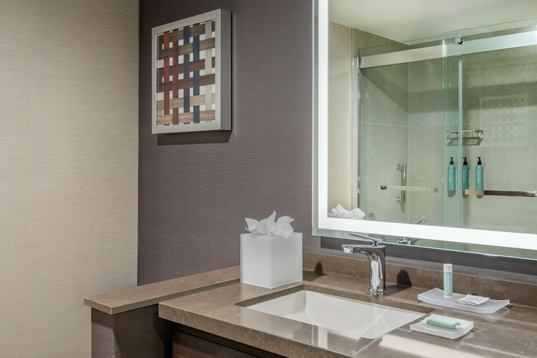 Bathroom 5, Courtyard by Marriott Boston Marlborough, Middlesex