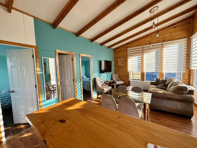 Living area 2, Cabañas Arte Brisa Patagonia, Última Esperanza