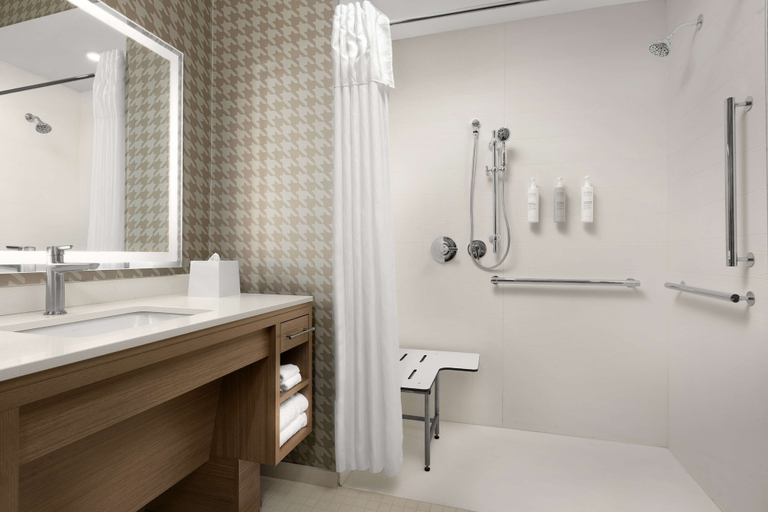 Bathroom 4, Home2 Suites by Hilton Abilene Southwest, Taylor