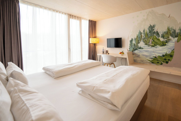 Bedroom 3, Klingenstein AKZENT Hotel Wirtshaus Brauerei, Alb-Donau-Kreis