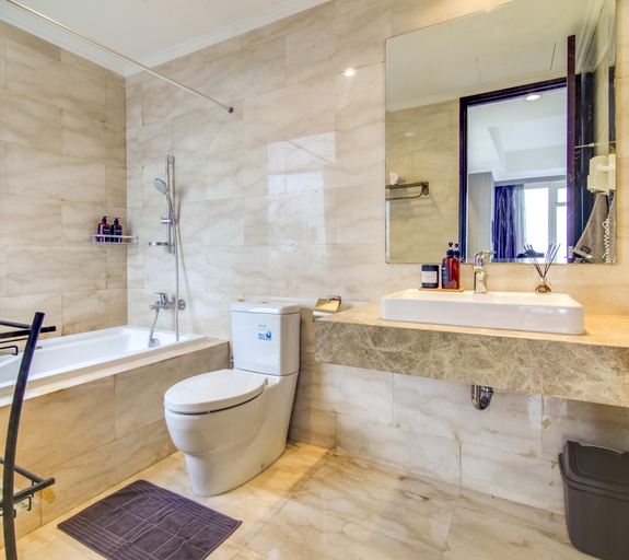 Bathroom 5, Menteng Park by Kava Stay, Jakarta Pusat