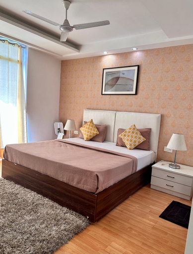 Bedroom 3, Flock Hotel I Golf Course Road Near Dlf Phase 1 Metro station I Gurgaon, Gurgaon
