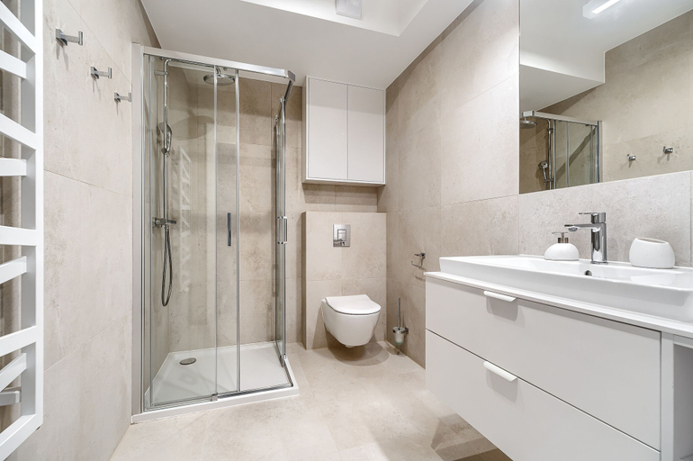 Bathroom 4, Rogowo Pearl City Apartments, Kołobrzeg