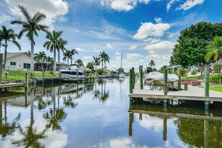 Exterior & Views 1, Tropical Cape Coral Villa w/ Boat Dock!, Lee