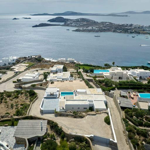 Aerial view 3, Stunning Villa With Panoramic View, South Aegean