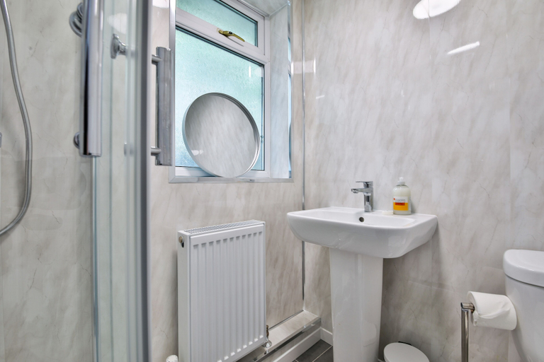Bathroom 2, Urban Central 2 Bed House, Cardiff