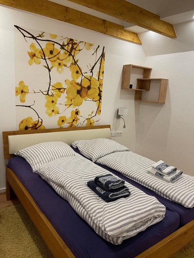 Bedroom 2, Ferienhaus Altes Fischerhaus, Vorpommern-Rügen