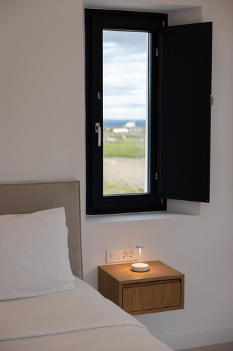 Bedroom 3, Santorini Vinery House, South Aegean