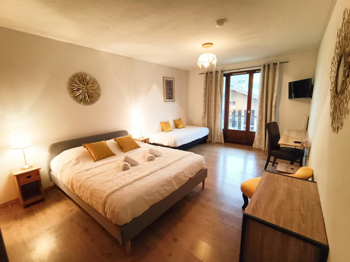Bedroom 3, Hotel Plein Soleil, Alpes-de-Haute-Provence
