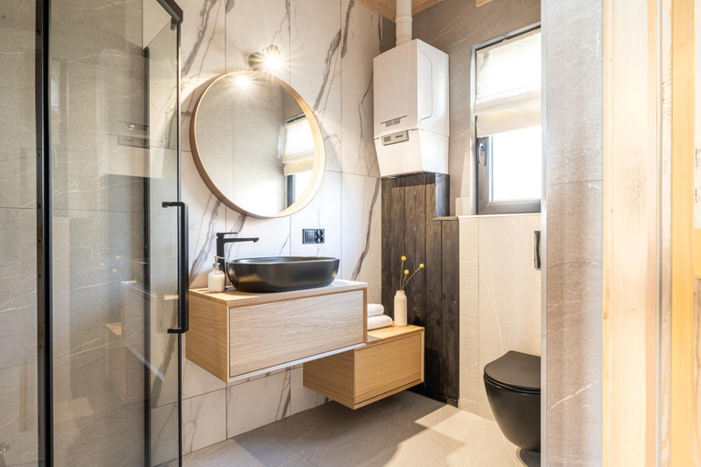 Bathroom 2, Furmanova Chalets, Tatra