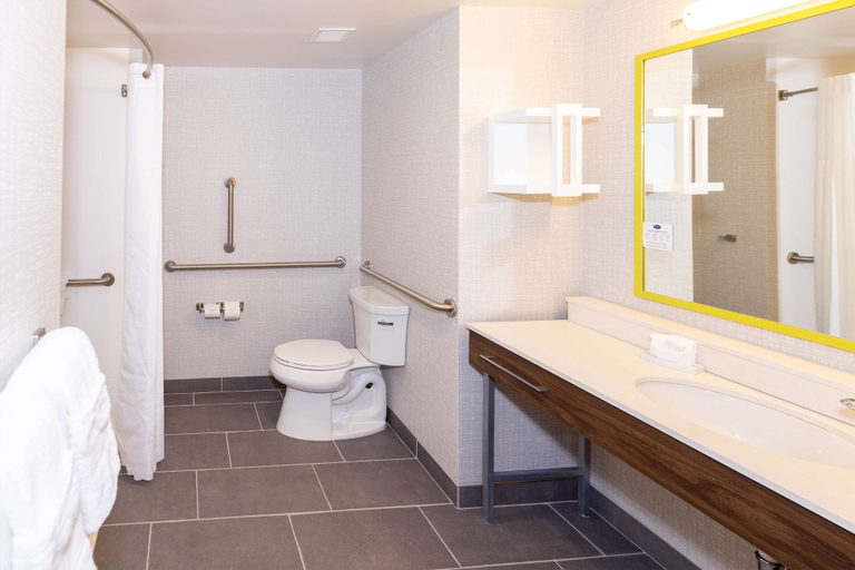 Bathroom 4, Hampton Inn Selma, Ca, Fresno
