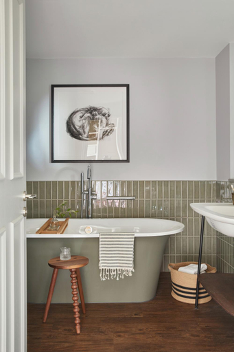 Bathroom 4, Fowey Hall Hotel, Cornwall