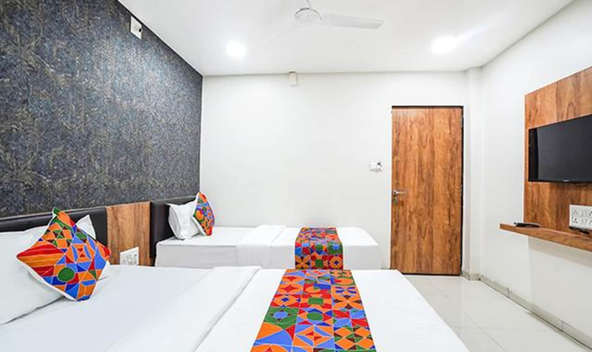 Bedroom 3, Fabhotel Prime Palace View, Vadodara