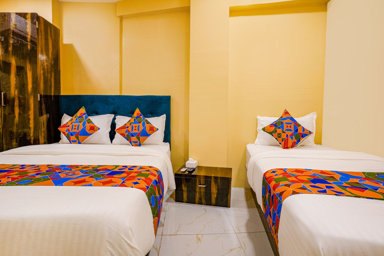 Bedroom 2, Fabexpress Kurla Inn, Mumbai Suburban