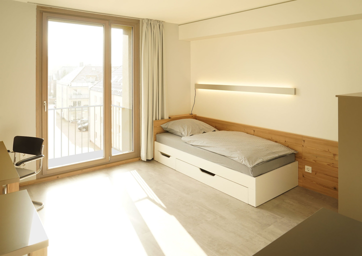 Bedroom 2, campus apartments, Göttingen