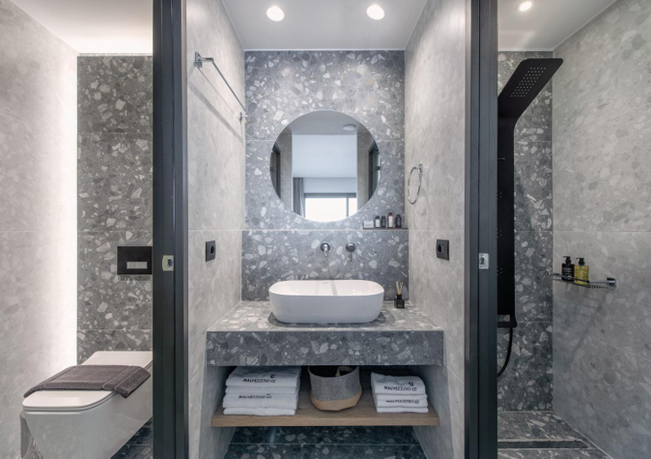 Bathroom 3, Malvezzino Luxury Villas, Crete