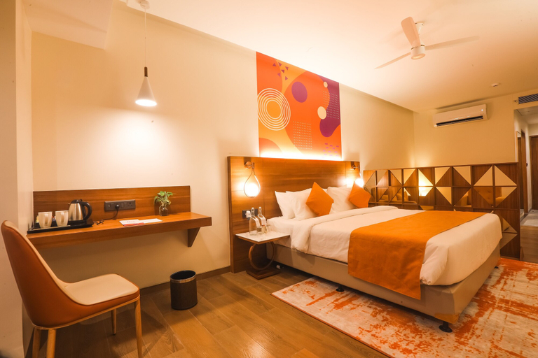 Bedroom 2, Ira by Orchid Ayodhya, Faizabad