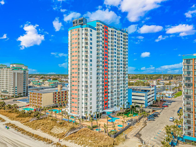 Fully Updated Direct Ocean Front Studio with Panoramic Views Palace Resort 602, Horry