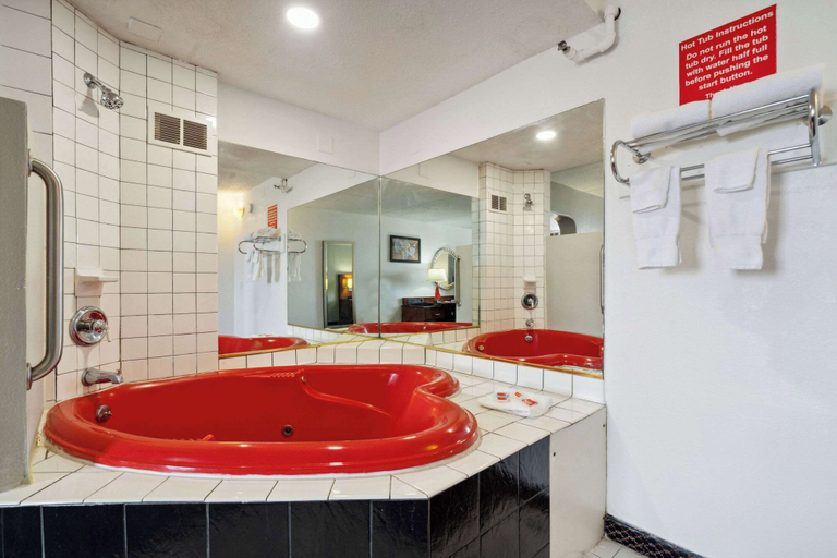 Bathroom 4, Econo Lodge Inn & Suites Waterloo Downtown, Black Hawk