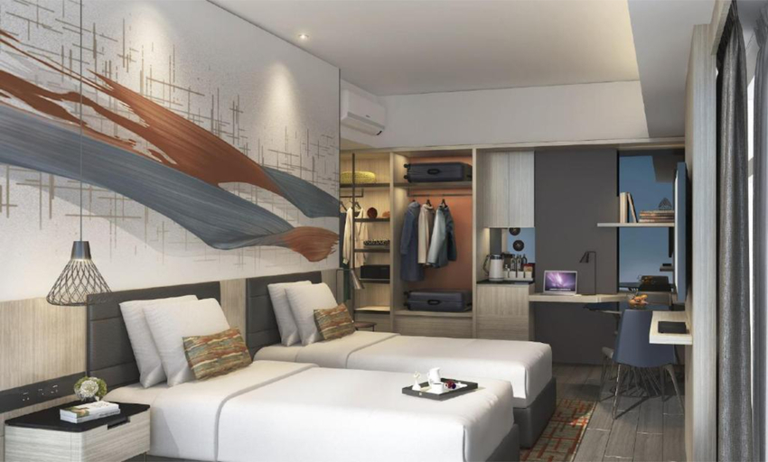 Bedroom 2, Citadines Bacolod City, Bacolod City