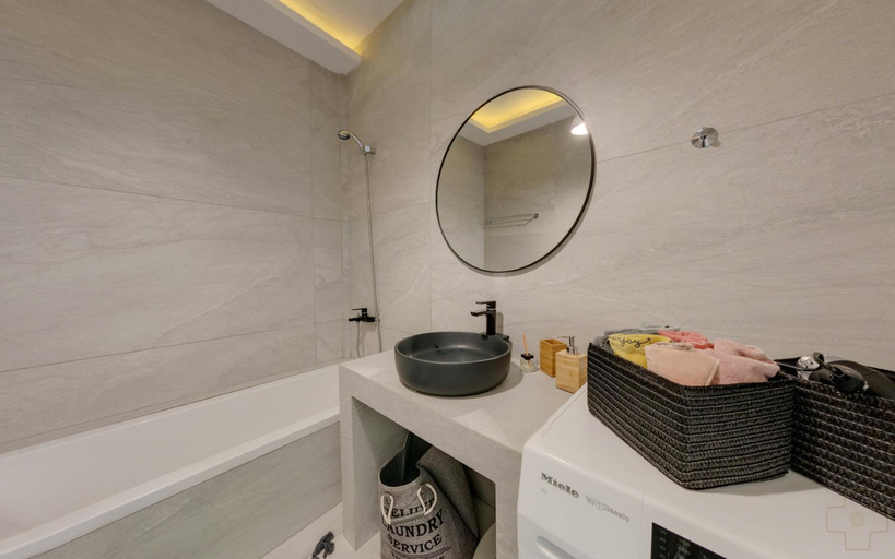 Bathroom, Sea view villa with private pool close to the beach, Crete