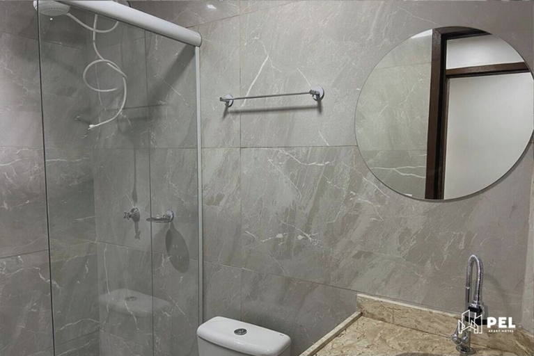 Bathroom 4, Pel Apart Hotel, Pelotas