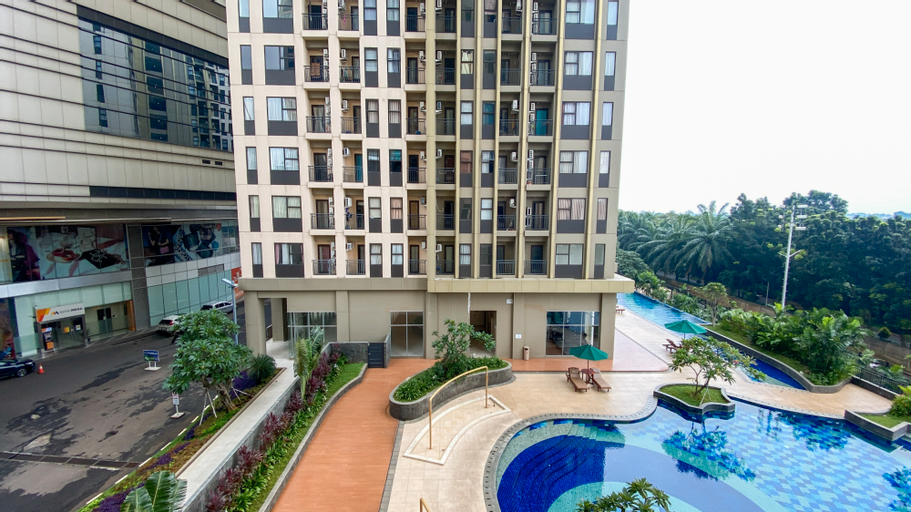 Exterior & Views, Nice and Fancy Studio at Transpark Cibubur Apartment By Travelio, Depok