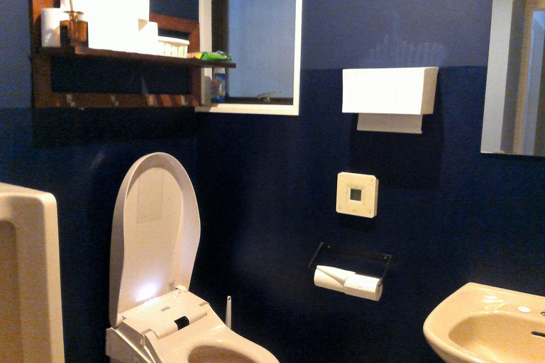 Bathroom 2, DJANGO Hostel & Lounge, Kyōtanabe