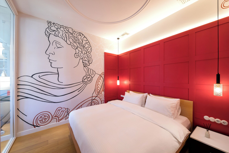 Bedroom 4, Agora Suites, Attica