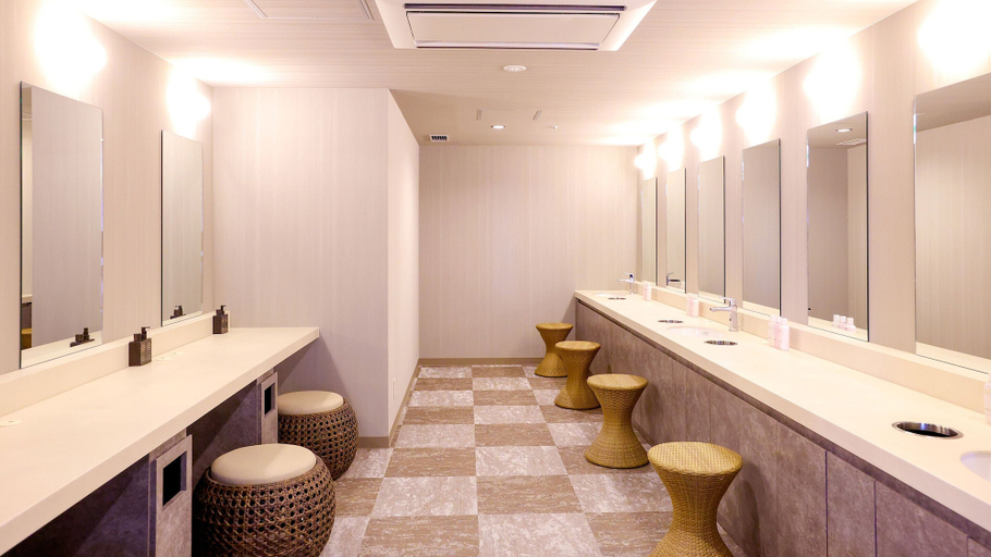 Bathroom 4, Ooedo Onsen Monogatari Premium Yamashitaya, Kaga