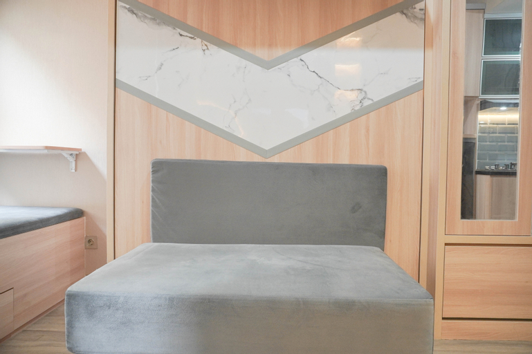 Bedroom 5, Nice and Fancy Studio at Transpark Cibubur Apartment By Travelio, Depok