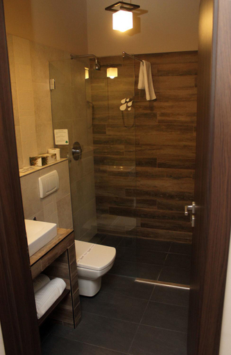 Bathroom 4, Levay Villa Hotel, Miskolci