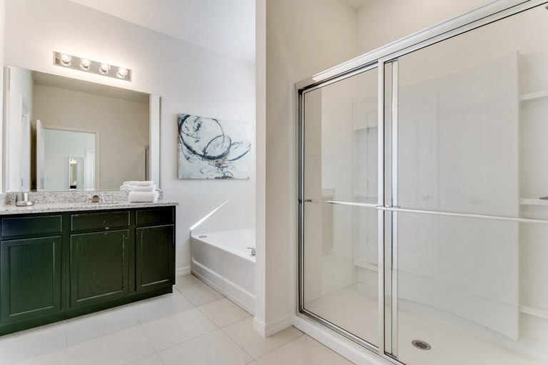 Bathroom 3, Luxury 6 Bedroom 4.Bath Home With Spa 6 Villa by RedAwning, Polk