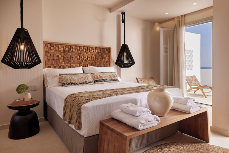 Bedroom 3, Enalion Suites Sifnos, South Aegean